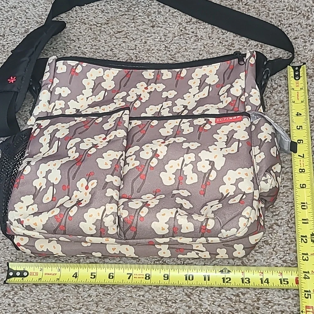 Skip Hop Brown and Cream Bag